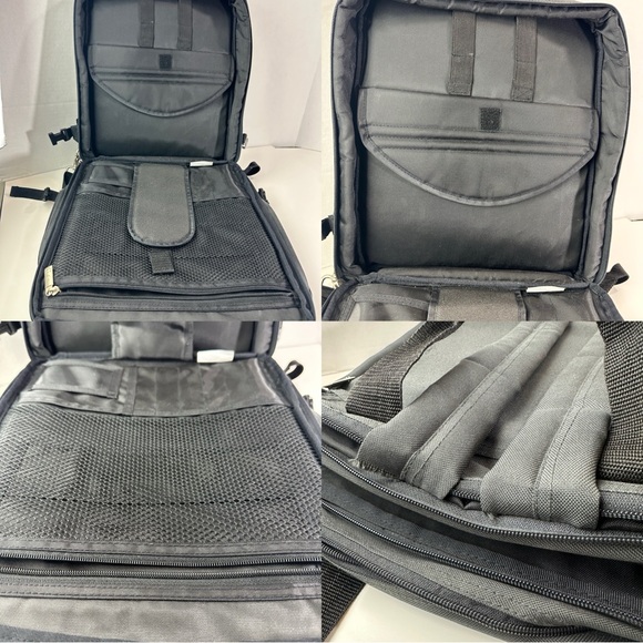 *Flawed Vintage Apple Computer x Mead Backpack Bag Rainbow Logo Collector Rare - Picture 14 of 16